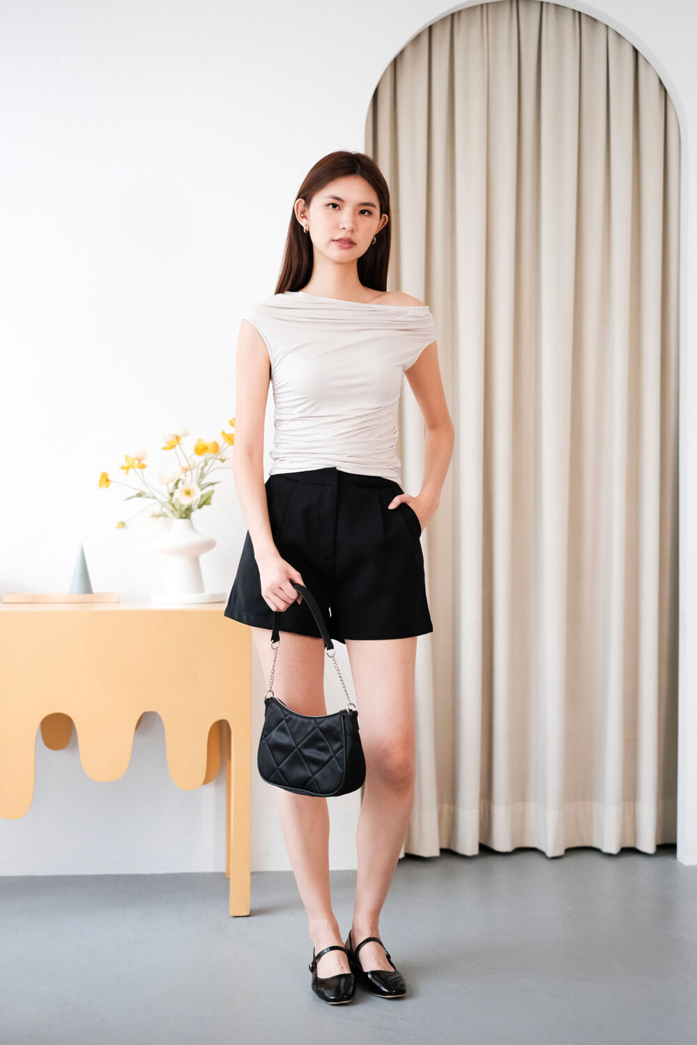 Back Pocket Cover Shorts - Image 8