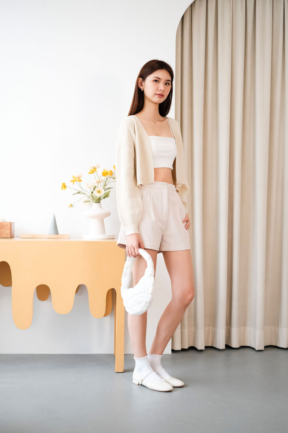 Knit Crop Cardigan - Image 6