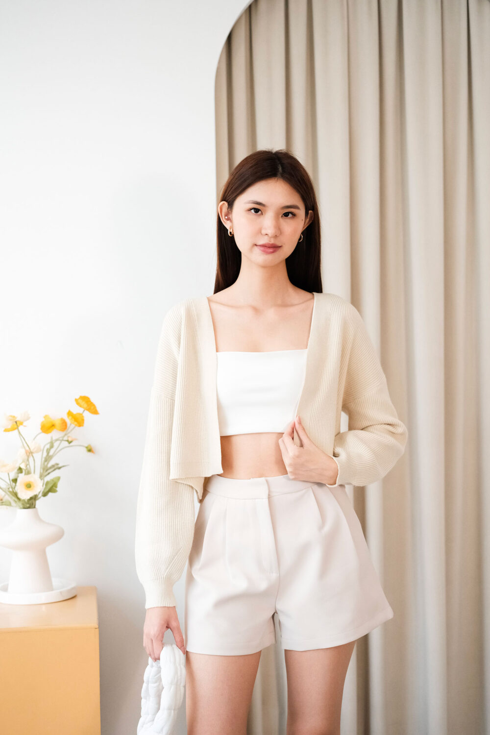 Knit Crop Cardigan - Image 5