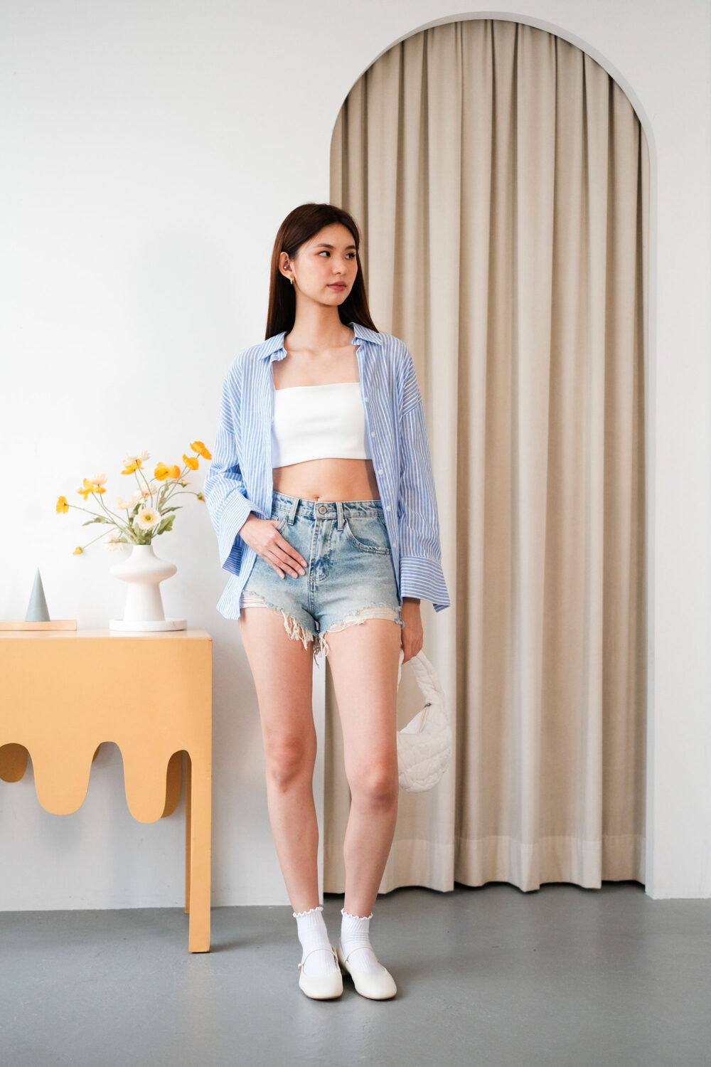 Stripped Summer Shirt - Image 5