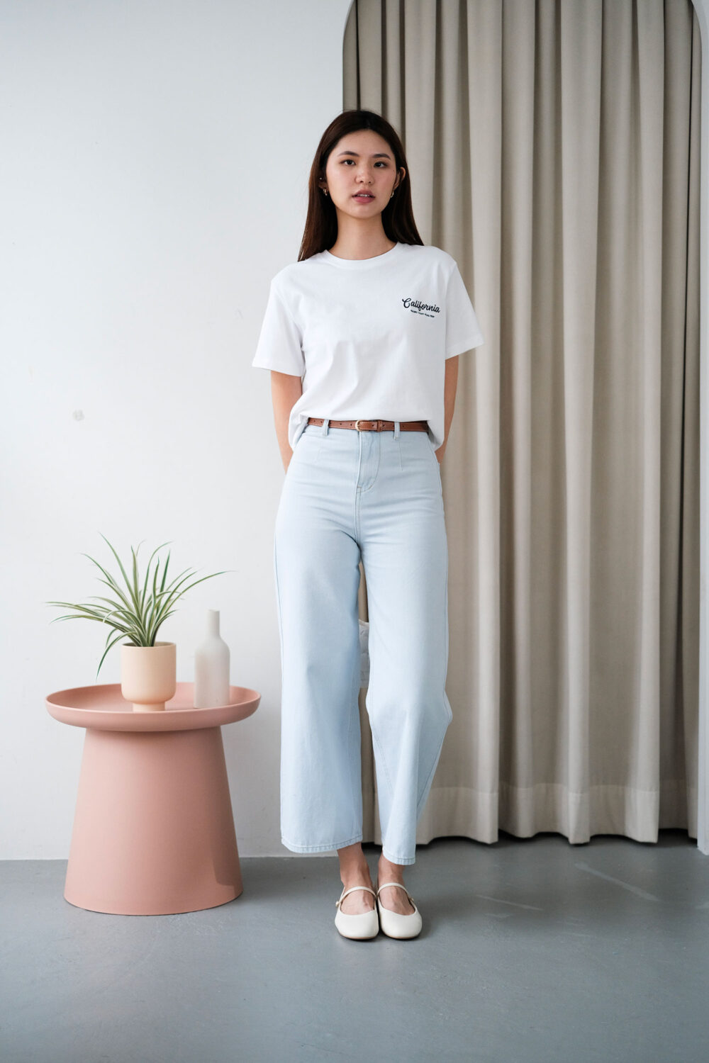 Denim Culottes Pants - Image 22