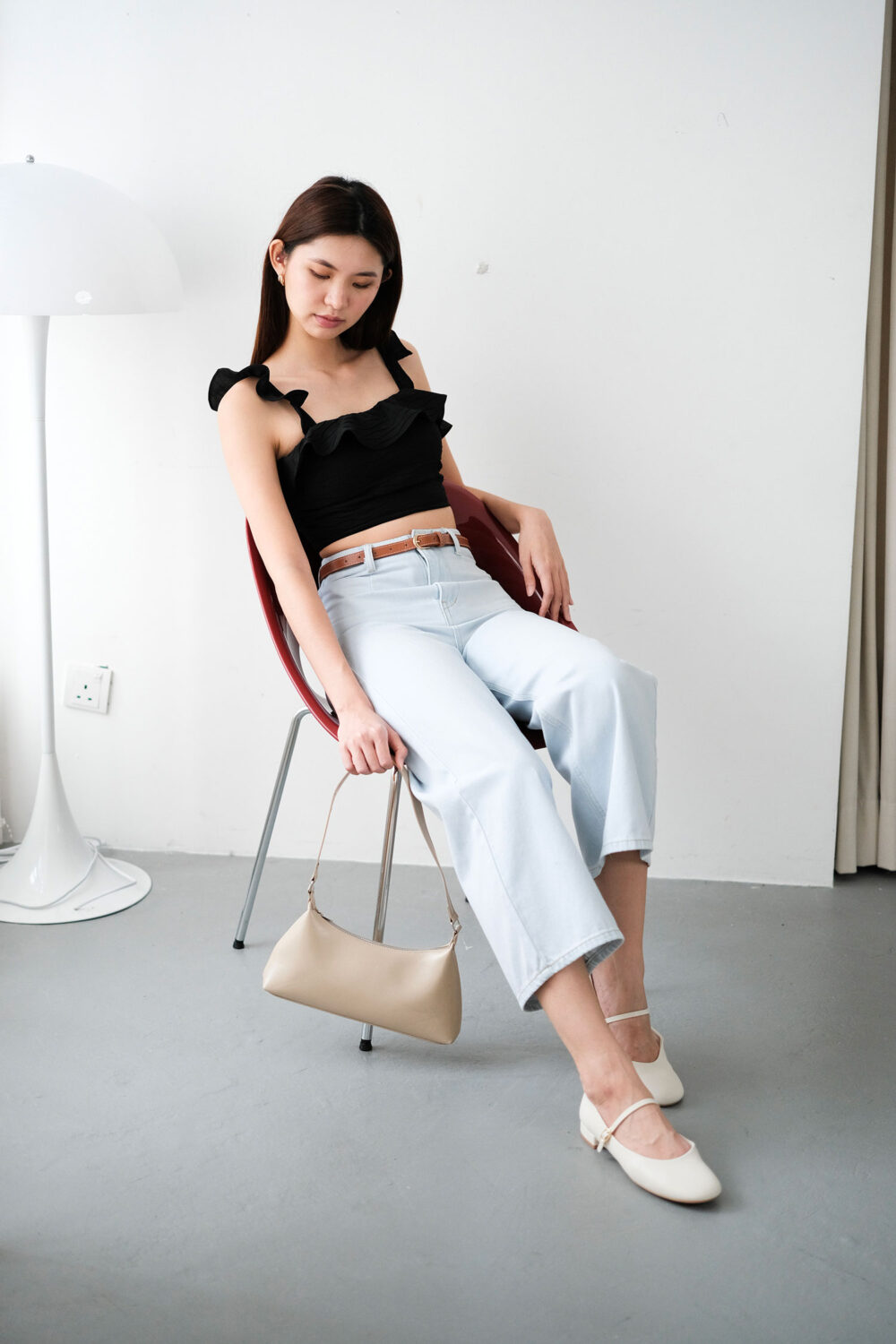 Denim Culottes Pants - Image 12
