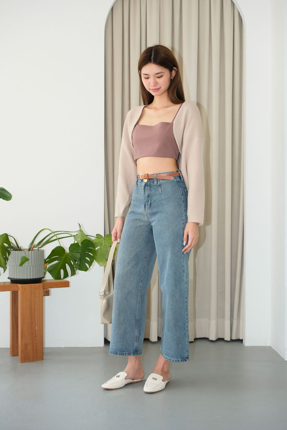 Denim Culottes Pants - Image 2