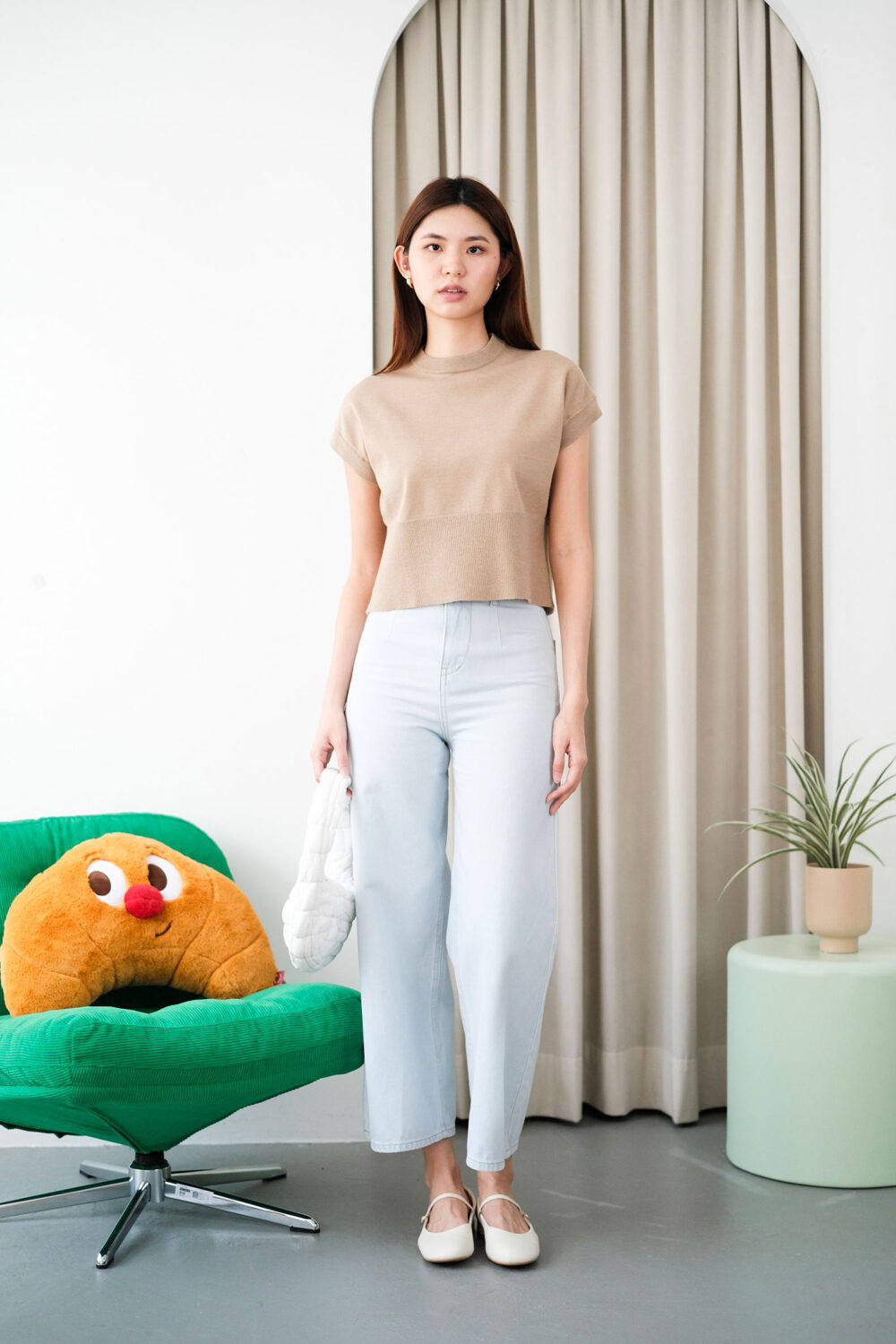 Denim Culottes Pants - Image 18