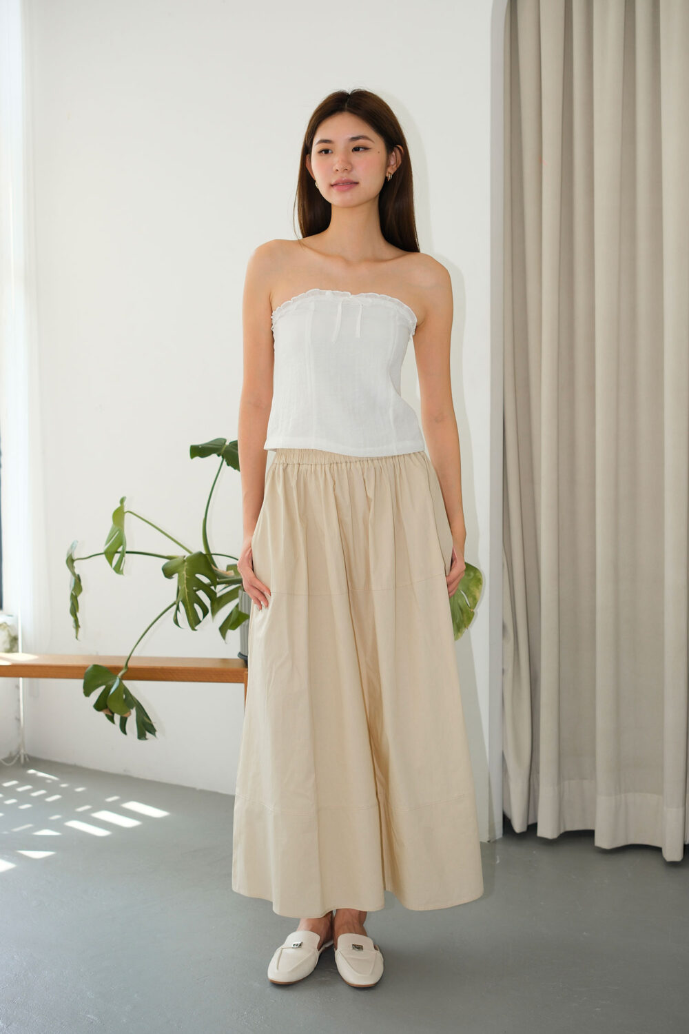 Zipper Tupe Top