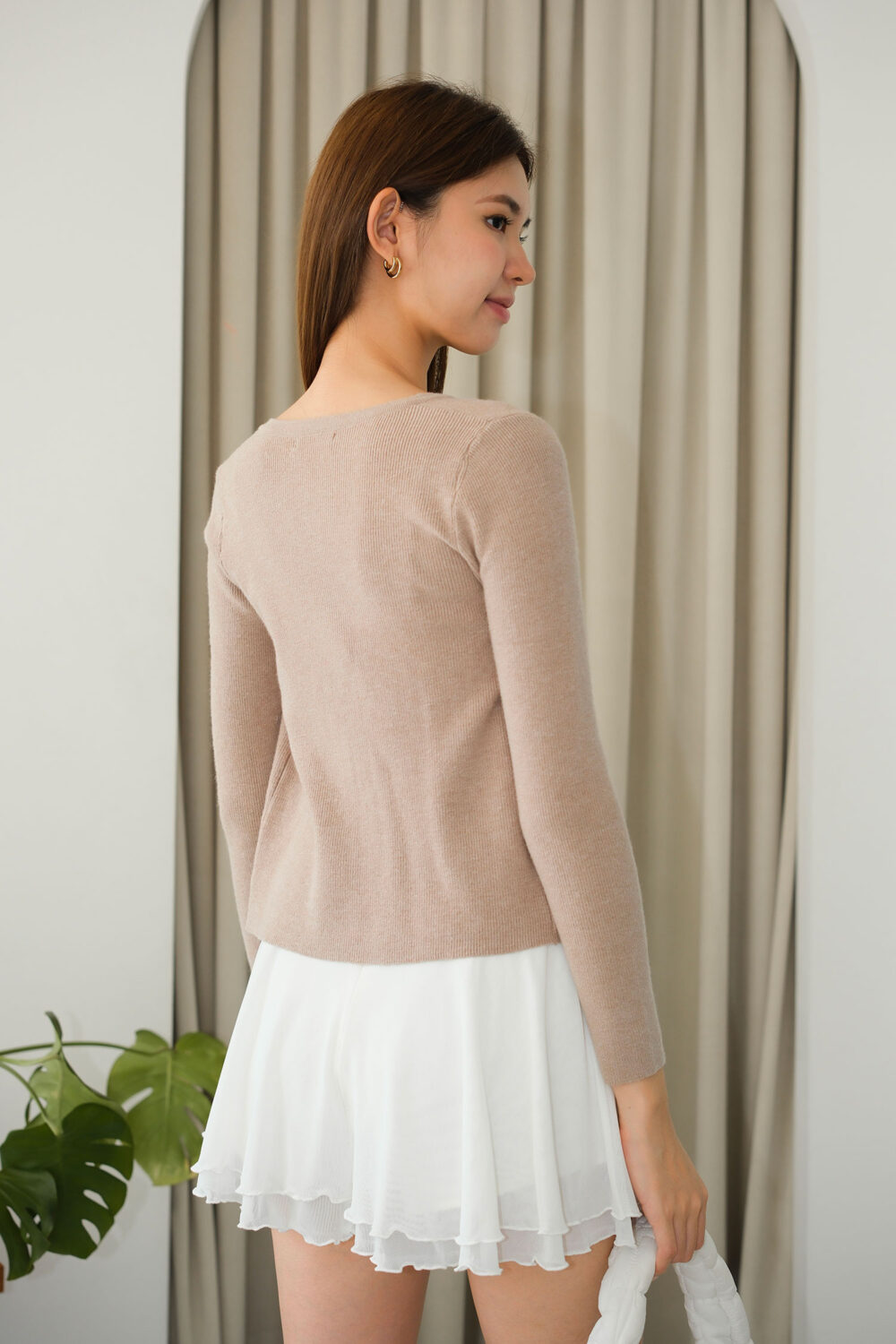 Open Button Cardigan - Image 5