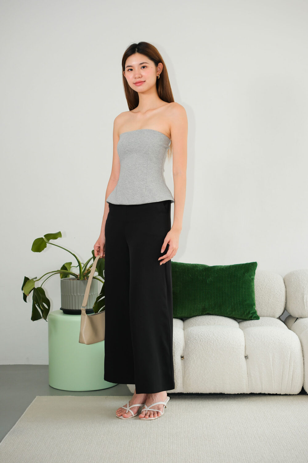 Vertical Wide Leg Pants - Image 8