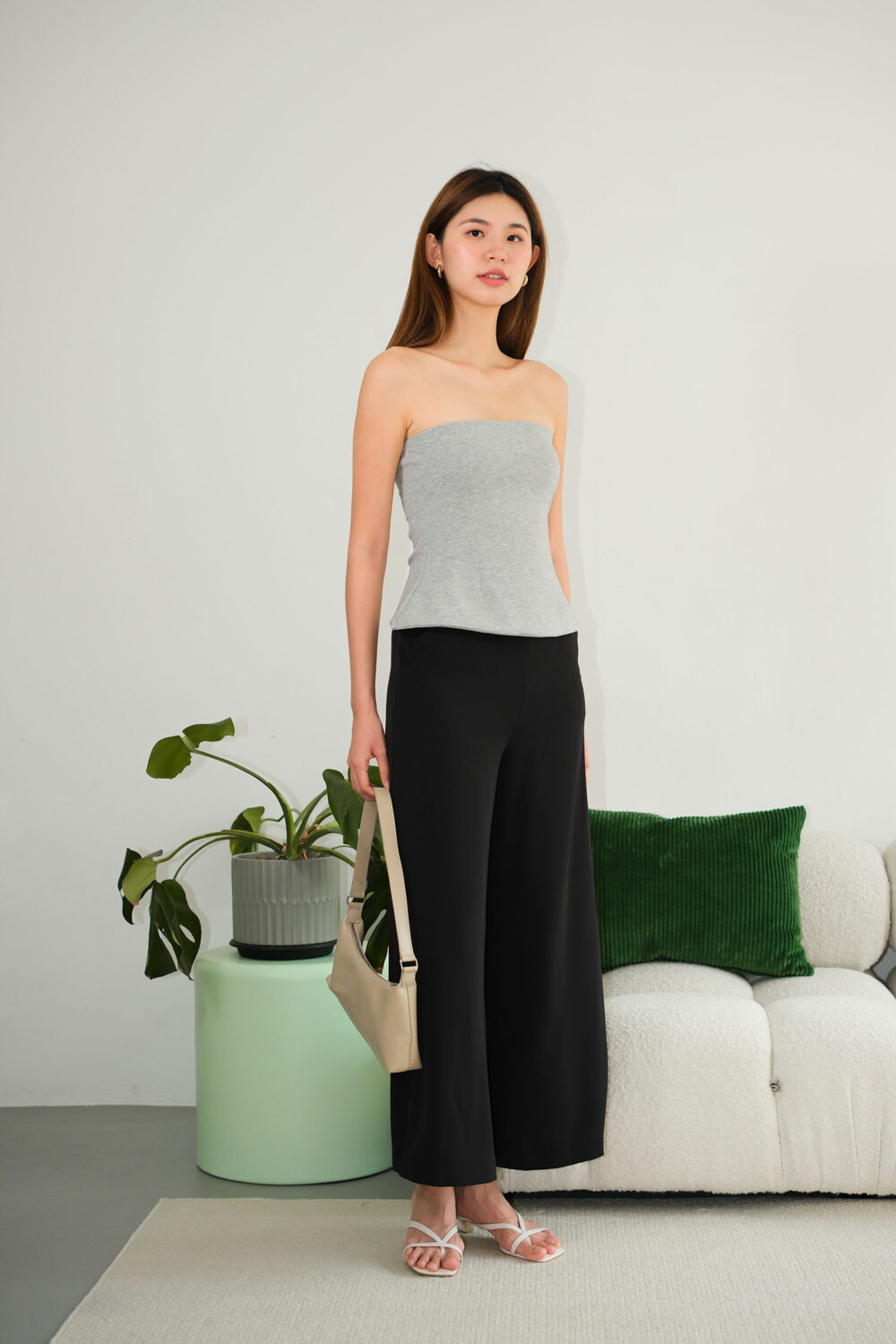 Vertical Wide Leg Pants - Image 7