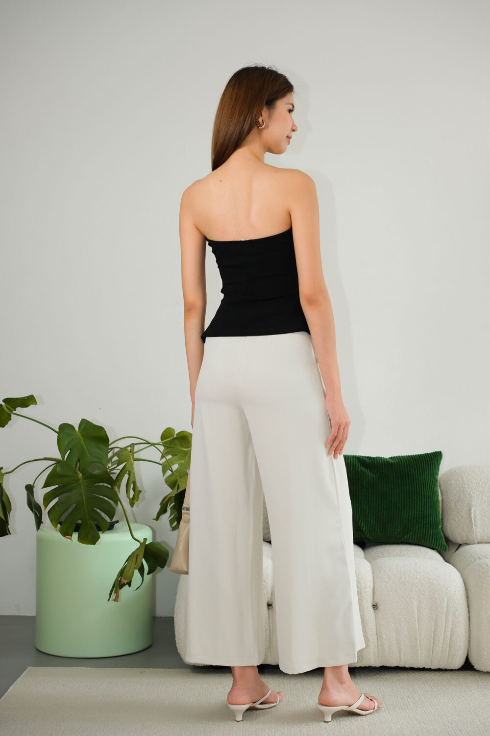 Vertical Wide Leg Pants - Image 4