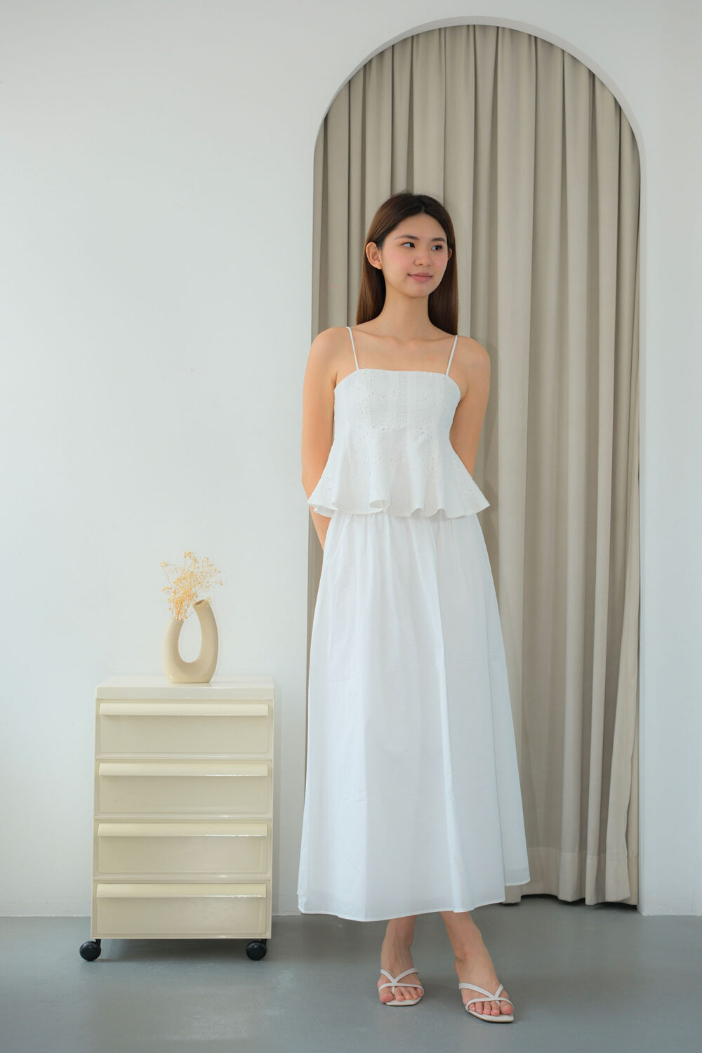 Embroidered Strap Top - Image 2