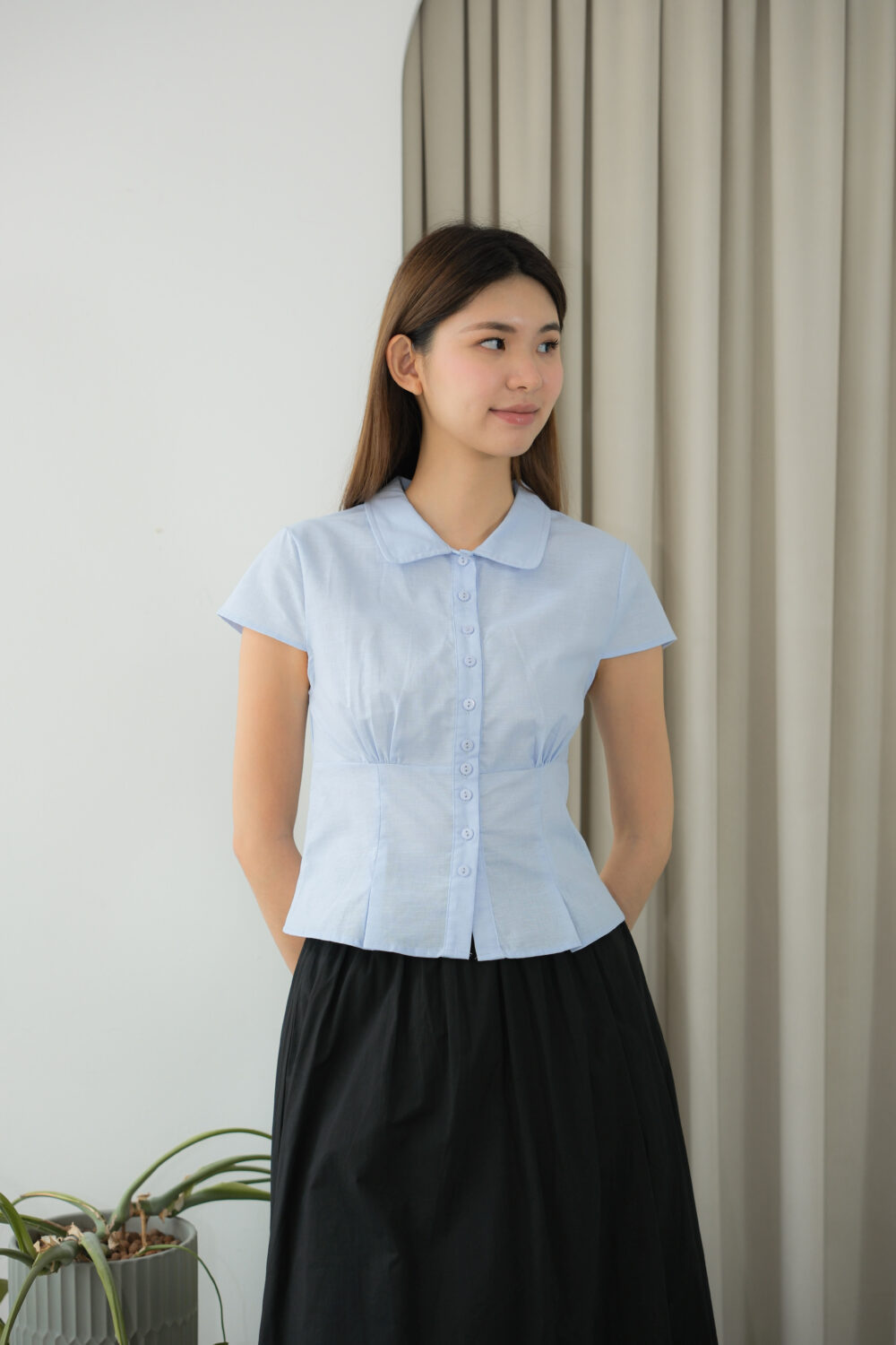 Cap Sleeve Shirt - Image 4