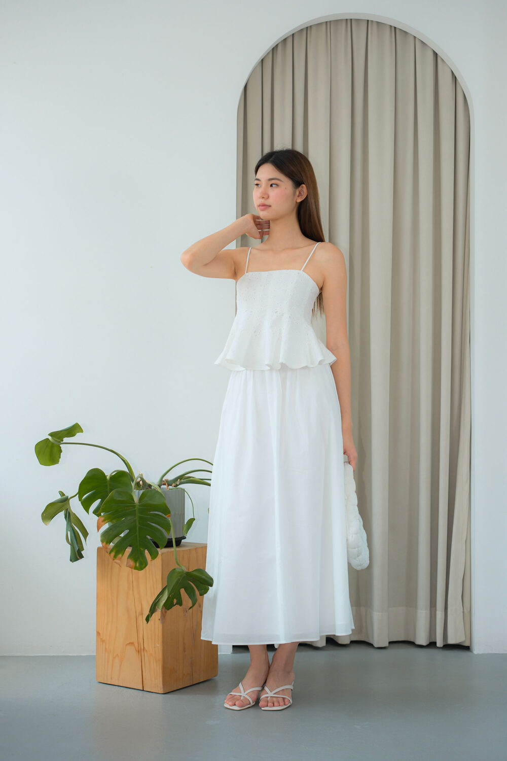 Embroidered Strap Top - Image 4
