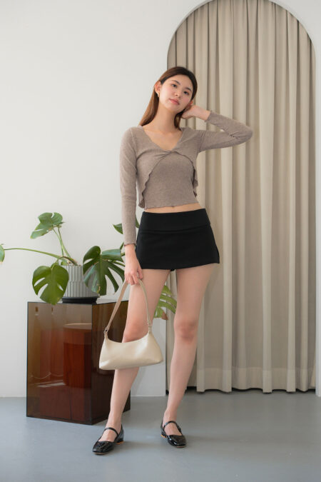 Ribbed Padded Croptop