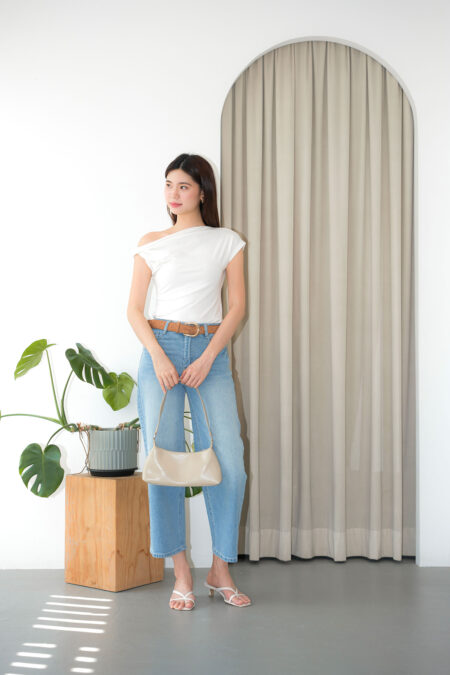 Twist Off Side Open Slit Top