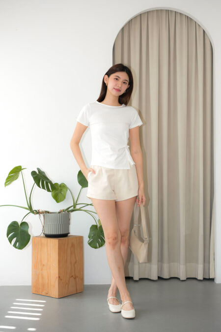 Pleated Shorts