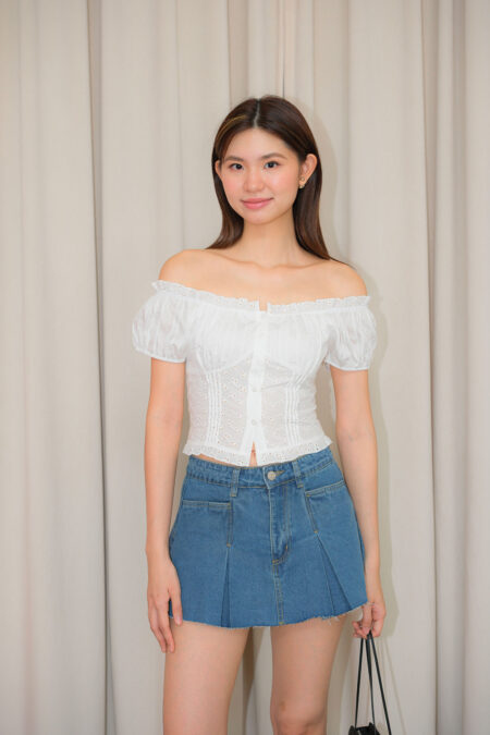Lace Elastic Band Croptop