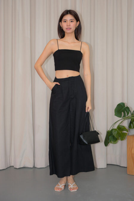 Wide Leg Linen Pants